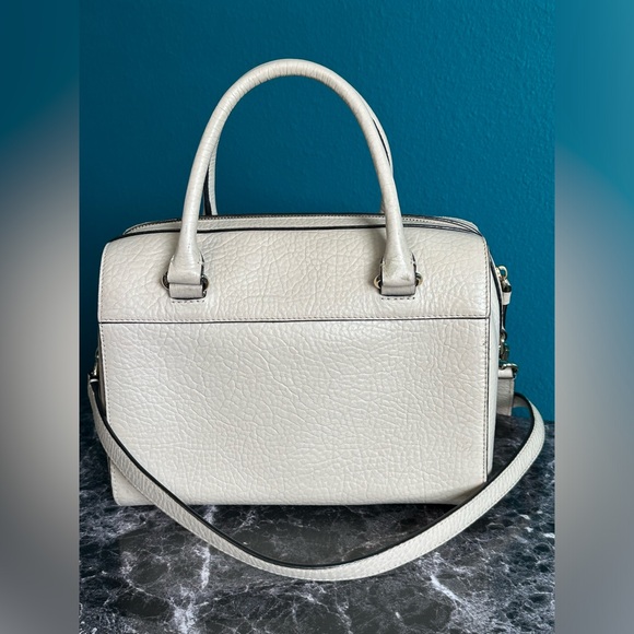 Kate Spade Delaney Perri Lane Bubbles Leather Satchel Shoulder Crossbody - Picture 3 of 16